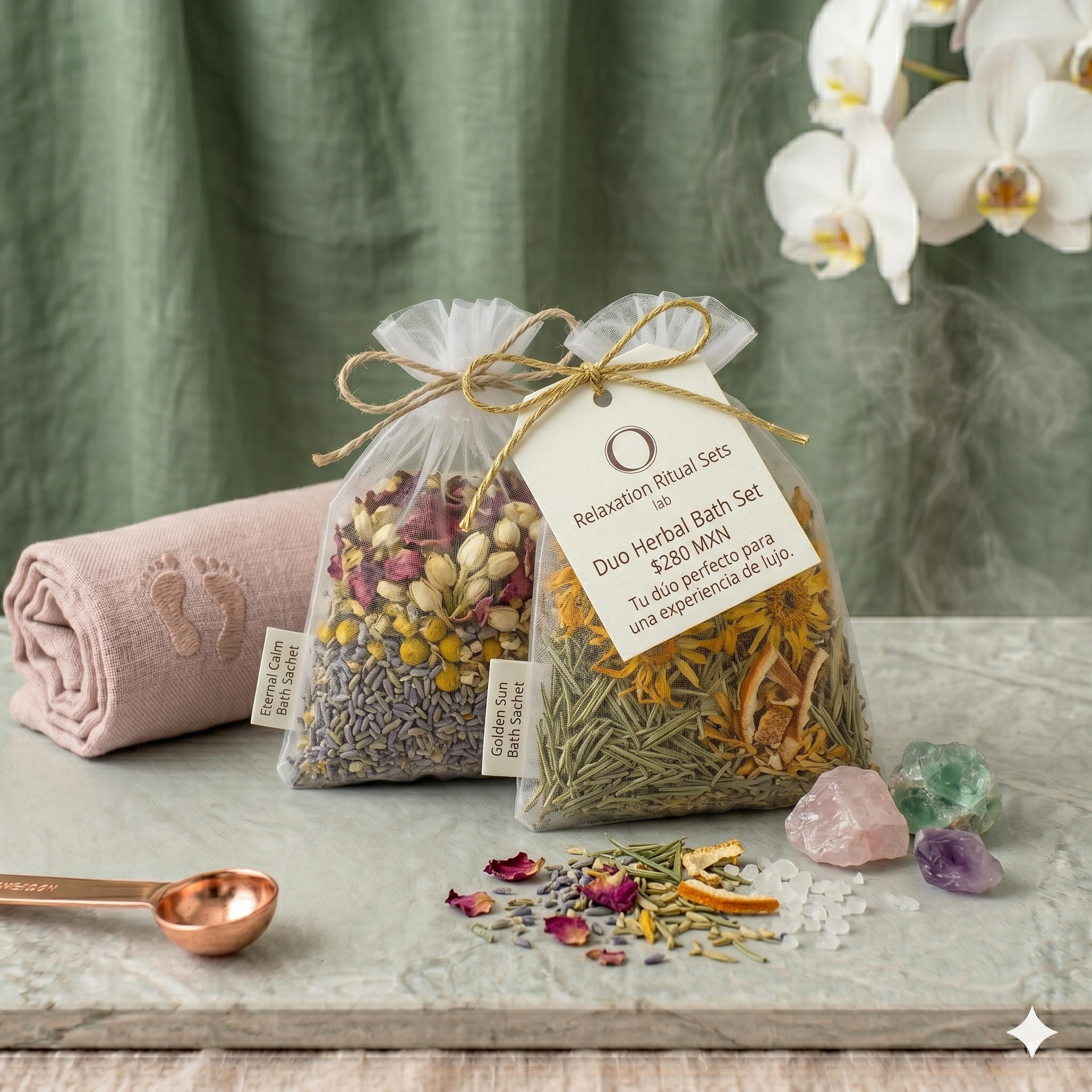 Duo Herbal Bath Set